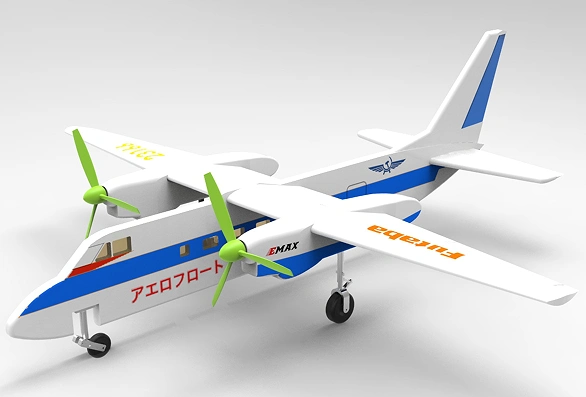 be30rc超简易航模飞机3d数模图纸stp格式