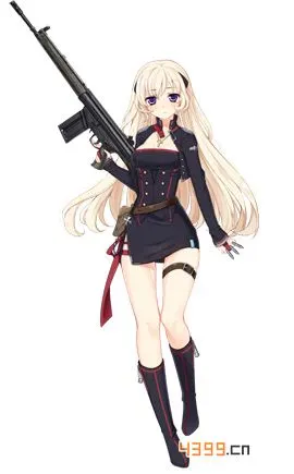 少女前线g3立绘