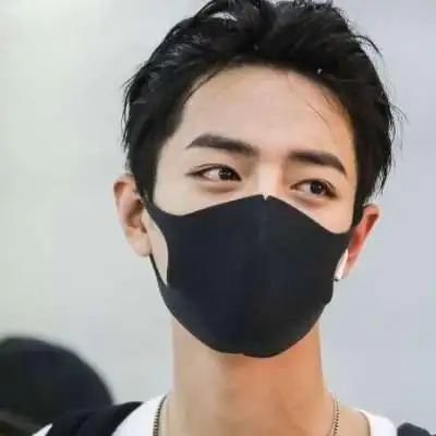 戴口罩超帅男头明星超酷肖战79人间理想