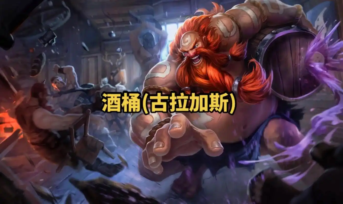 lol英雄联盟第七十九期 酒桶(古拉加斯) 4k原画壁纸 # - 抖音