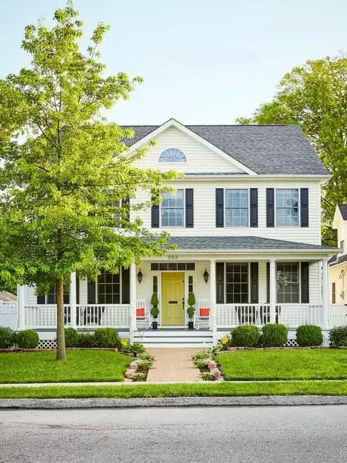 独栋房屋的外观配色方案,从传统到大胆,突出别致的建筑风格