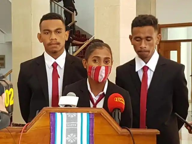 东帝汶三人代表团来到东京,只因为奥林匹克这个梦想的舞台