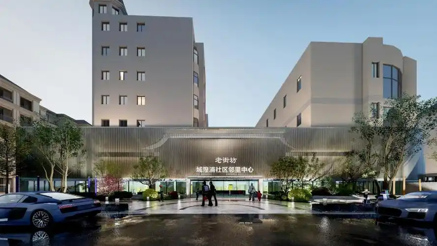 40公顷,以社区邻里中心作为核心场景空间,主要由六大功能模块构成