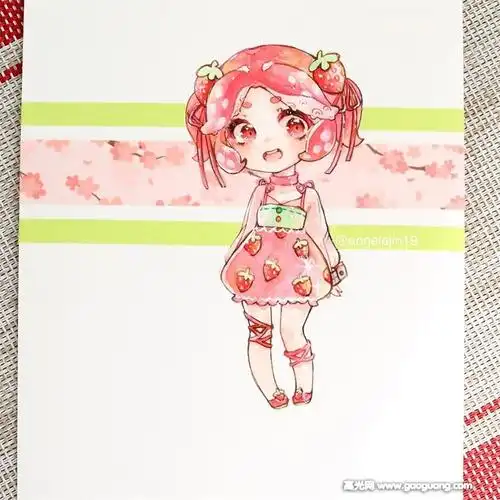 40张马克笔q版人物萌图超可爱的q版动漫人物