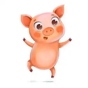 动物猪跳舞卡通图片