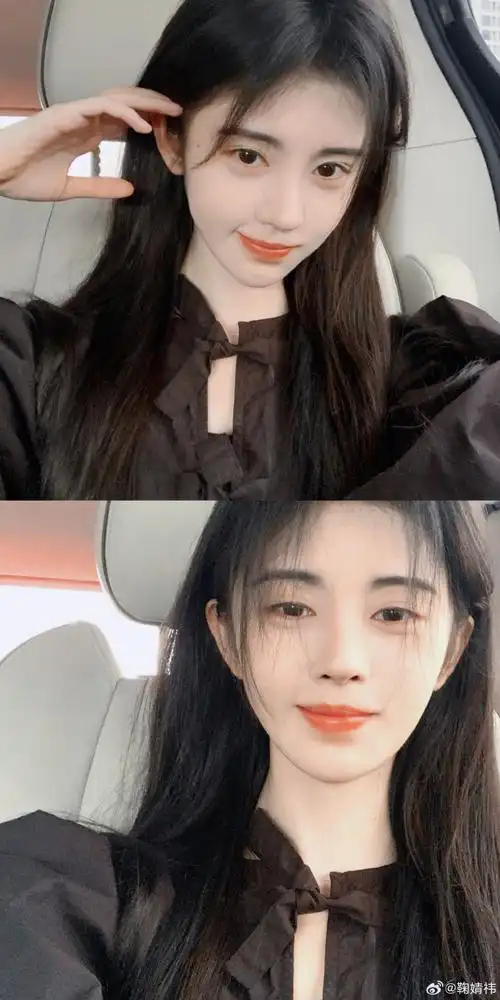 鞠婧祎鞋子比脸大#97#鞠婧祎白袜洞洞鞋#  老公新日常好美丽哦