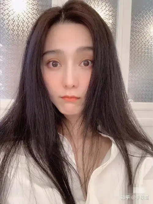 范冰冰脸型也有不完美的地方