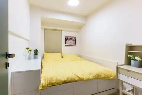 北欧风格榻榻米15平米书房装修效果图