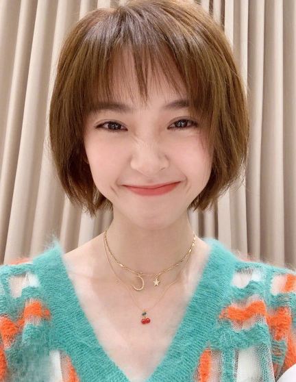公认最美短发女星,郭采洁垫底,宋茜第二,第一美到极致!
