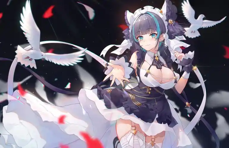 p站搬运碧蓝航线柴郡