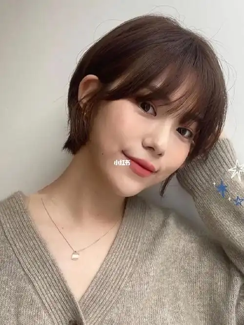 短发干货日系少年感短发圆脸国字脸显脸小