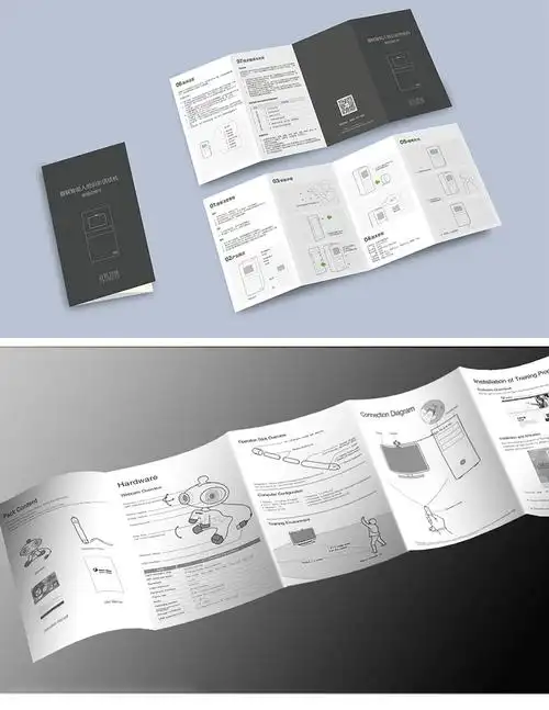 海报印刷广告宣传单厂家 设计单张彩页印刷 三折页传单说明书打印