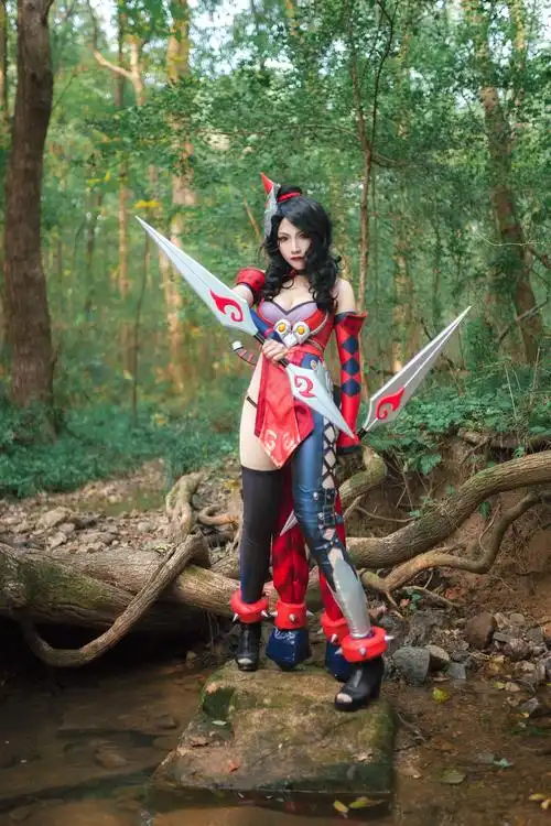 王者荣耀阿轲cosplay