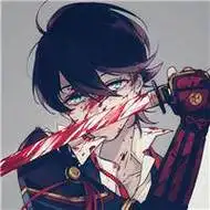 恐怖恶魔嗜血图片头像 动漫吓人嗜血的另类头像【点击鼠标右键下载】