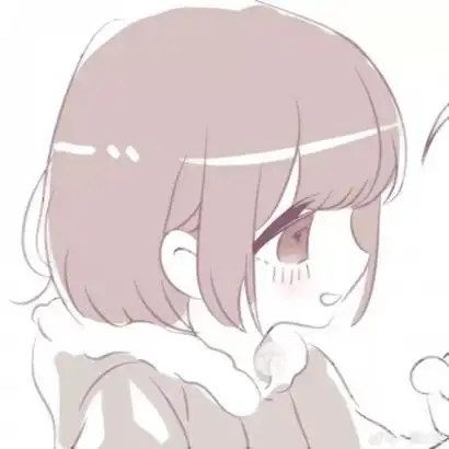 粉色系卡通情头一对两张高清好看的淡粉色系卡通情侣头像图片