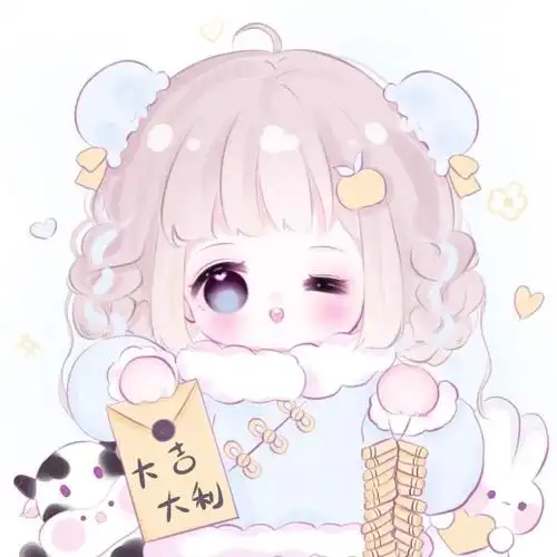 二次元动漫手绘简约女生头像5,朦胧派唯美手绘女生头像6,手绘甜美小