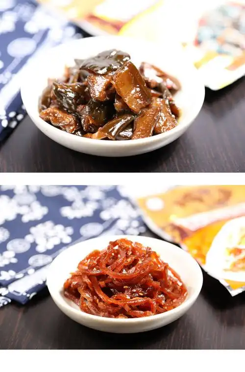 小万庄咸菜延边敦化特产大缸腌制酱菜香脆港椒黄瓜芥菜丝70g10袋10袋