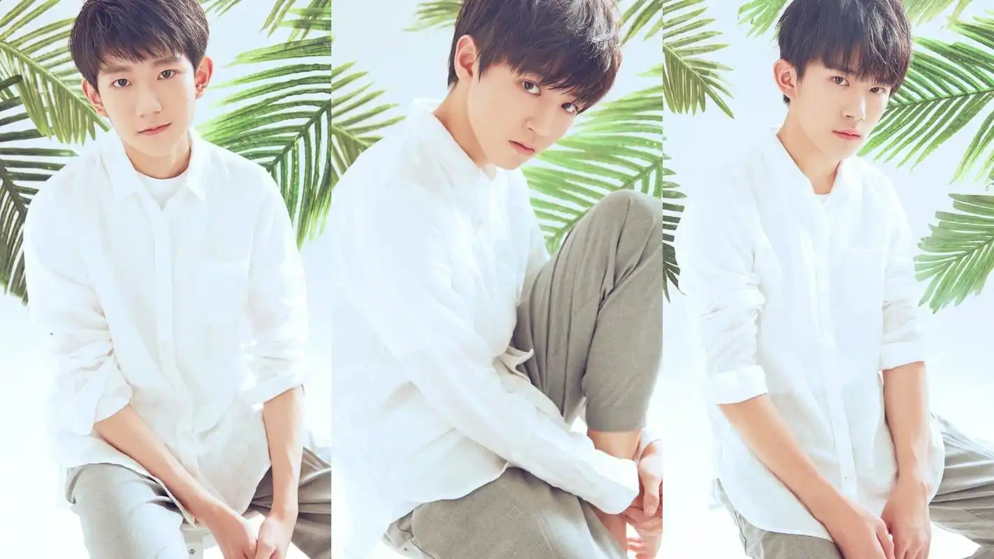 tfboys白衬衫唯美写真win7高清壁纸