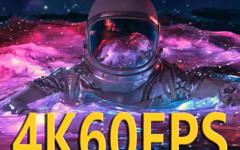 【wallpaper engine】[4k60帧超清效果展示] 宇航员太空 21:9 4k带鱼