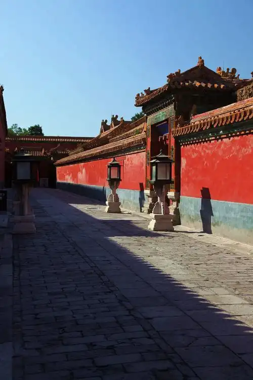 紫禁城后宫高墙