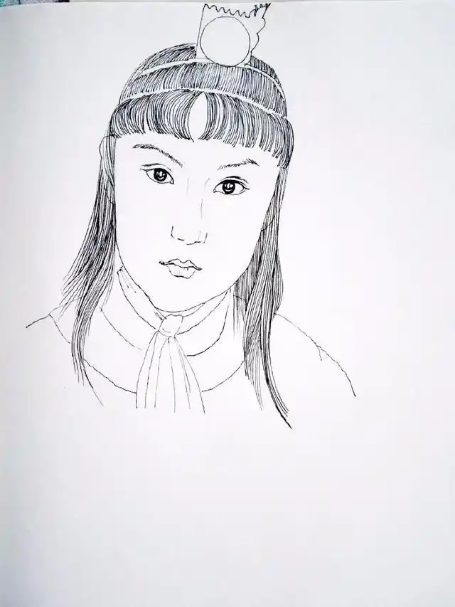 红楼梦漫画,贾宝玉肖像