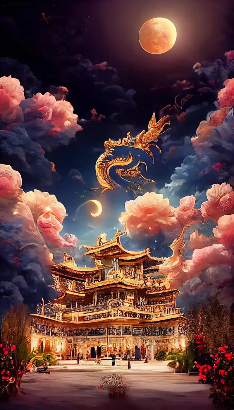 人间烟火,山河远阔.无一是你,无一不是你.  #古风 #壁纸 - 抖音