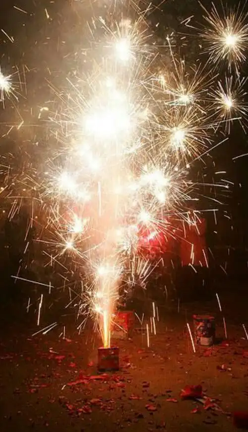 吃过饭,该轮到我放烟花了吧!