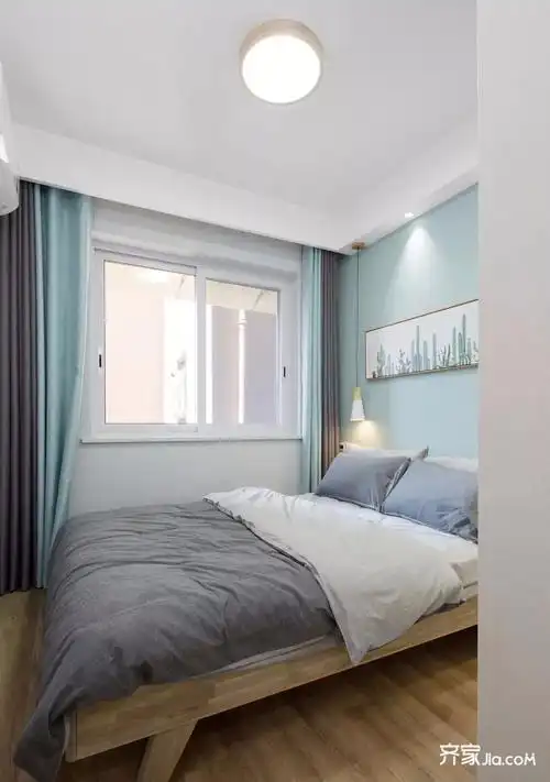 25万100平米北欧三房装修效果图,25万100平北欧三居装修案例效果图