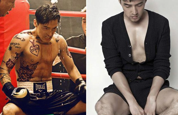 娱乐圈男明星腹肌盘点,易烊千玺赶超胡歌不输鹿晗