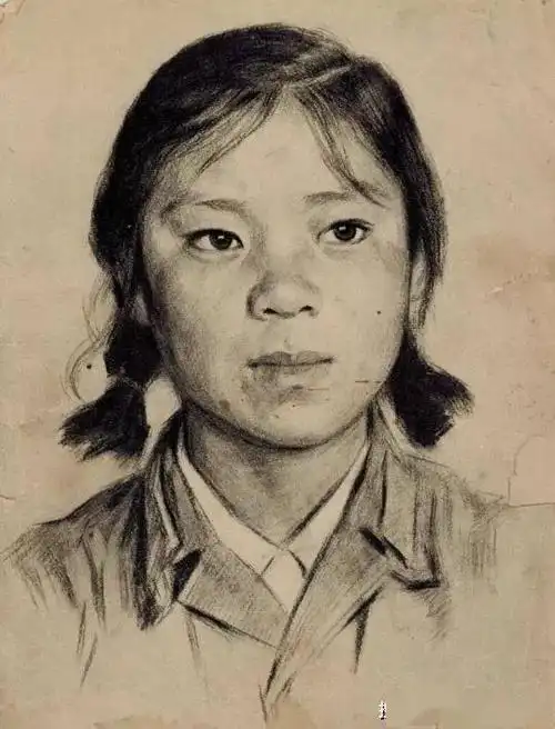七十年代名家人物素描作品记录了那个年代
