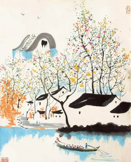 吴冠中先生作品高清欣赏3