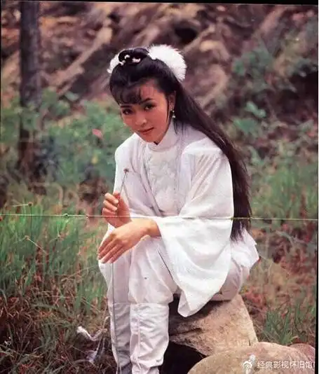 84版《神雕侠侣》幕后花絮:那时候的华仔还很青涩,带点婴儿肥