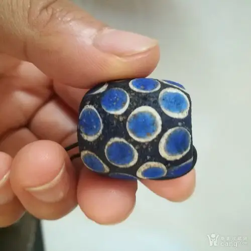 极品千年蜻蜓眼琉璃珠