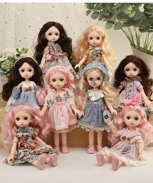 60新款36岁女孩子喜欢玩的娃娃巴比乐洋娃娃女玩具女孩公主30厘米