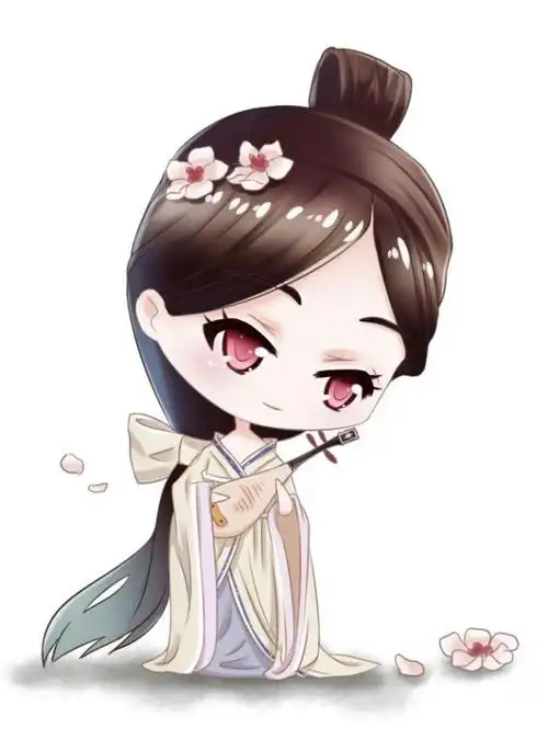 插画/漫画 古风女q版