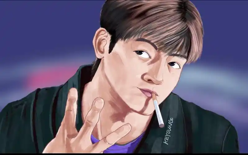 画渣日常|ipad手绘|头文字d|高桥凉介