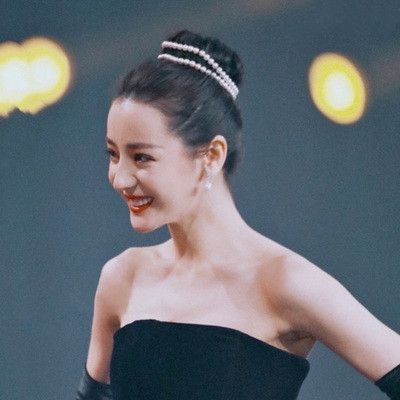 迪丽热巴乔晶晶同款珍珠发夹珍珠链条发夹发叉发夹头夹女发饰