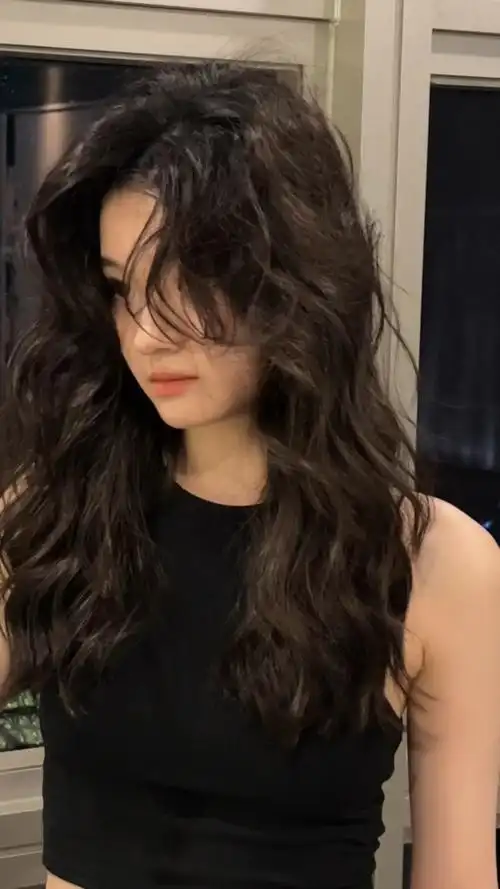 中长发高层次s烫发推荐浪漫法式烫懒人发型