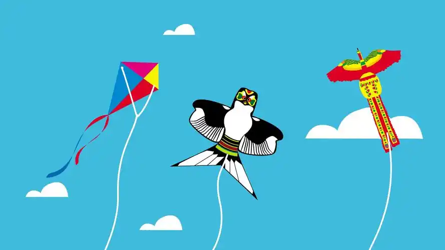 同学们,春天是放风筝的时节,我们要如何安全放风筝