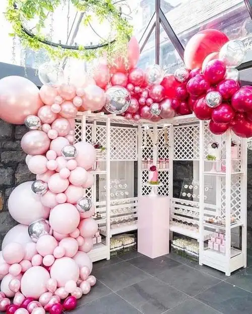 店面搞活动怎样装饰气球?求图片