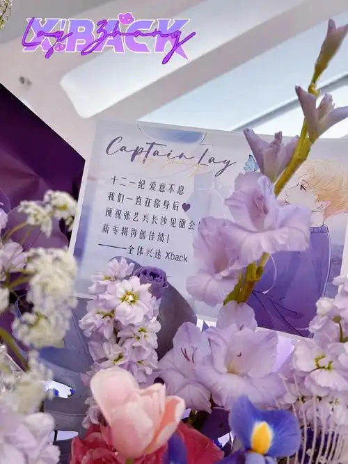 张艺兴粉丝见面会联合应援·城市音迹  「湘见生欢」——【花篮花束