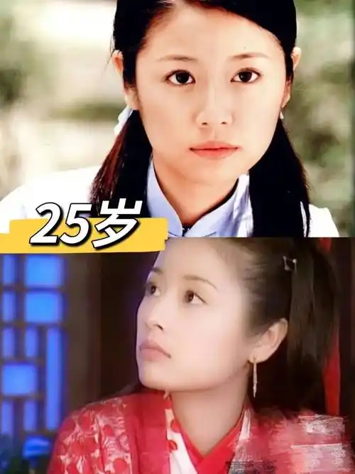 林心如19至45岁颜值变化史,演绎纯情到腹黑,哪个时期最戳人?