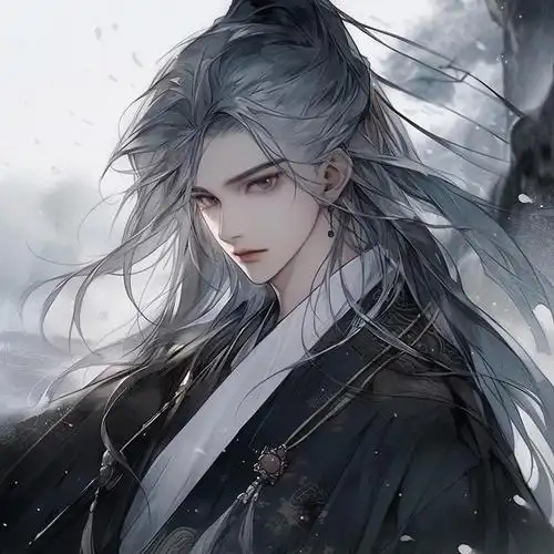 帅气高冷黑衣小哥哥古风头像男生头像