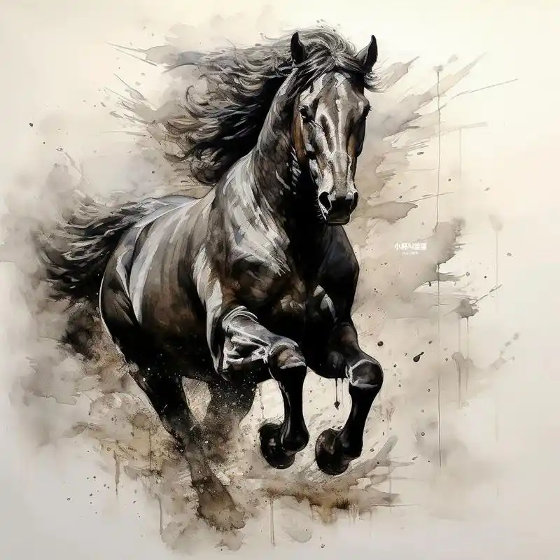 喜欢马奔跑的样子,总有一种热血沸腾一路狂奔驰骋天下的大气势.