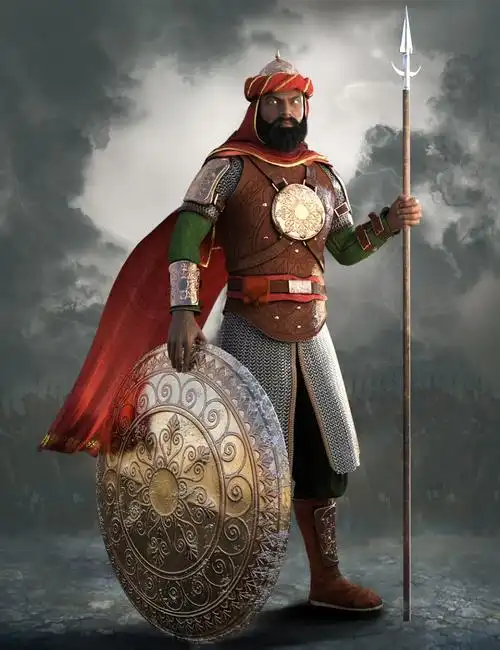 tus – persian warrior outfit for genesis 3 male(s)土族波斯战士