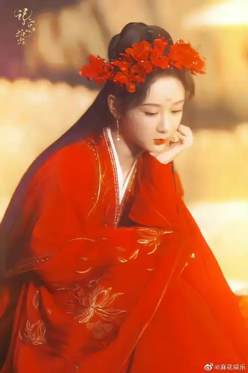 杨紫小夭红衣be氛围感