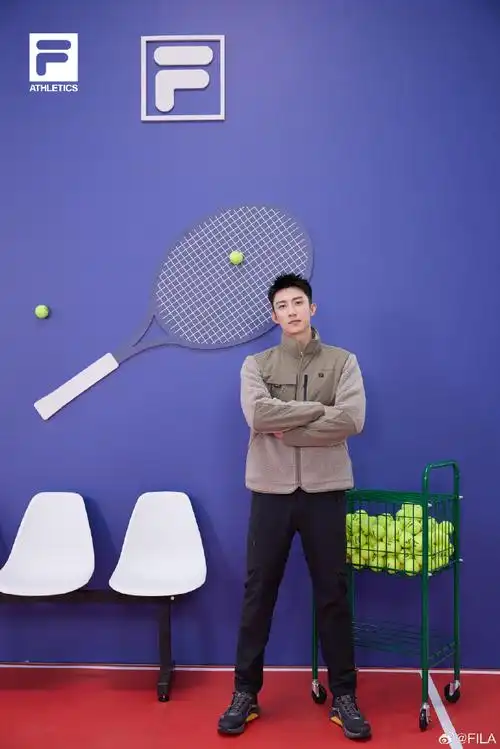 fila时尚运动代言人黄景瑜