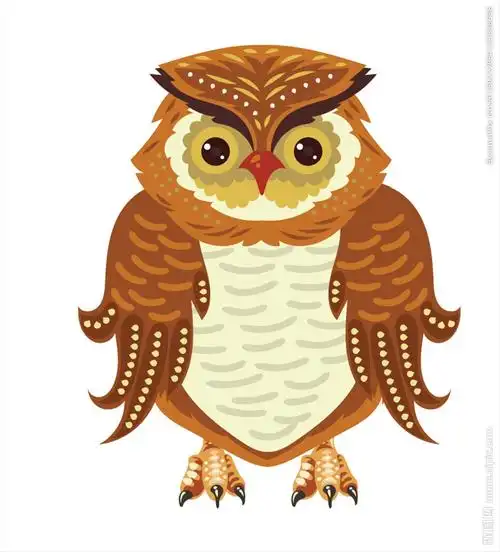 猫头鹰设计图__卡通设计_广告设计_设计图库_昵图网nipic.com