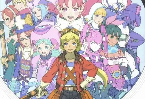 【画集】梦幻之星zero画集phantasy star zero design works