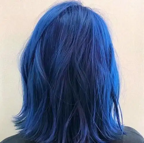 2020年必染发色出炉,男女通杀的"经典蓝"好看超级显白!